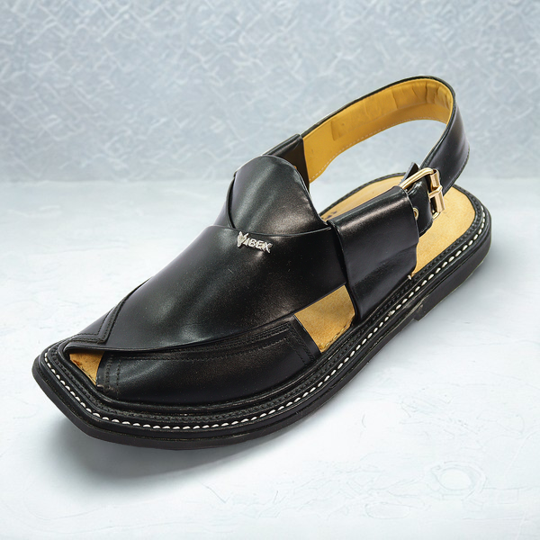 TRIPPLE GEAR PESHAWARI CHAPPALE BLACK