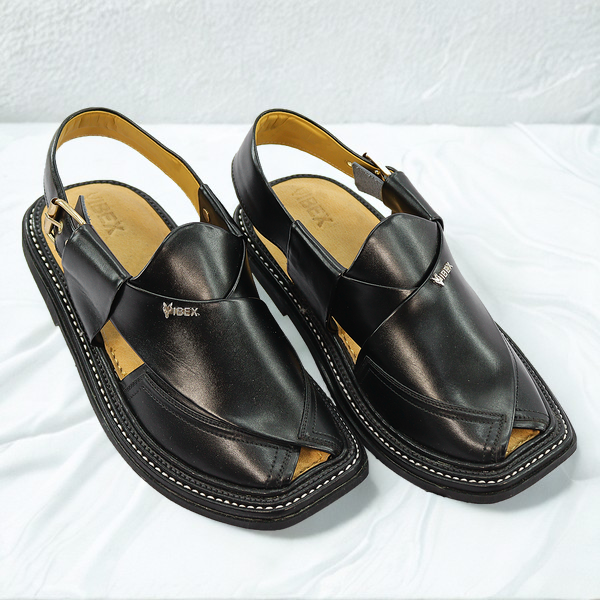 TRIPPLE GEAR PESHAWARI CHAPPALE BLACK