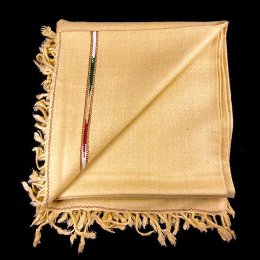 Handmade Australian Sahidar Wool Shawl (brown)